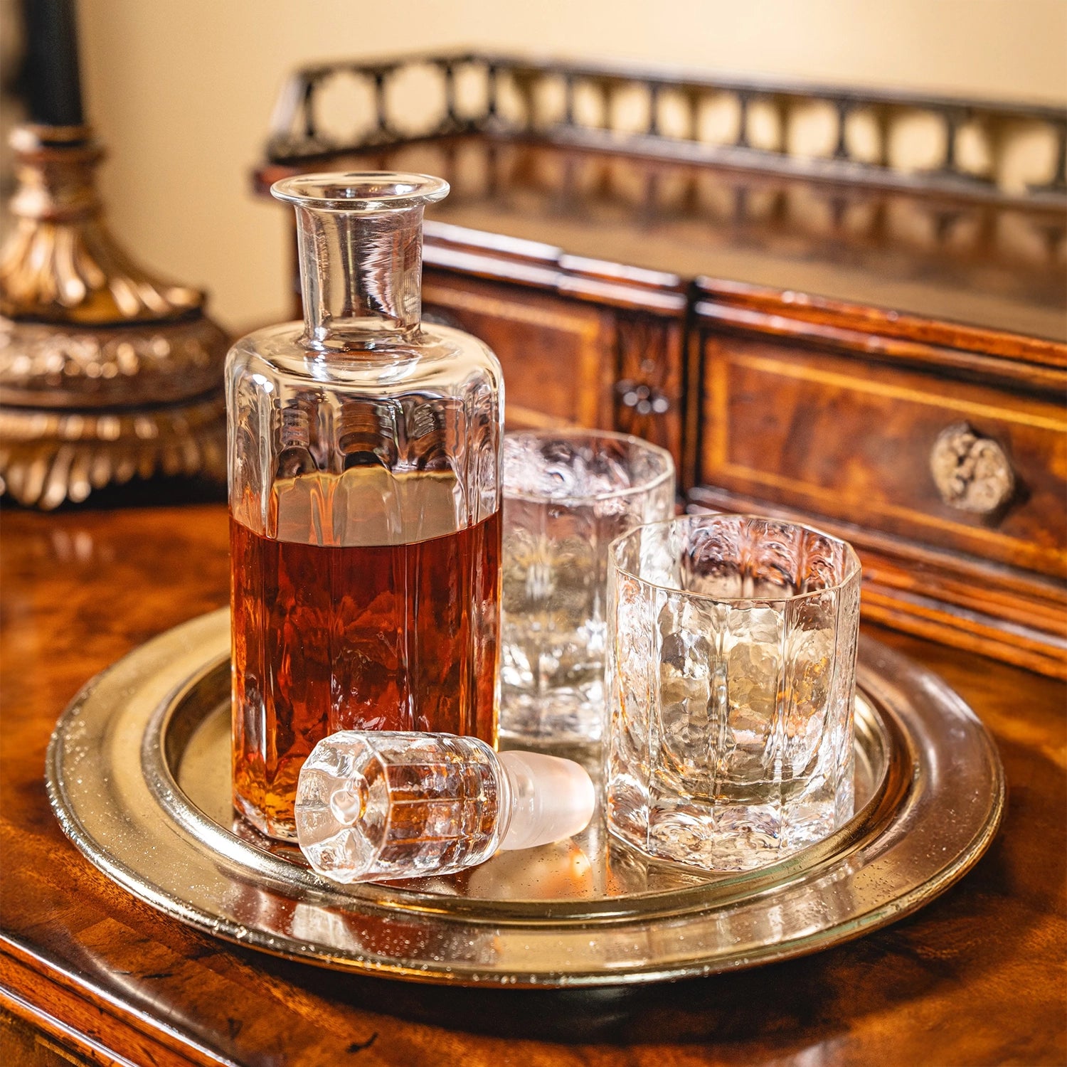 No. 12 Handblown Whiskey Decanter
