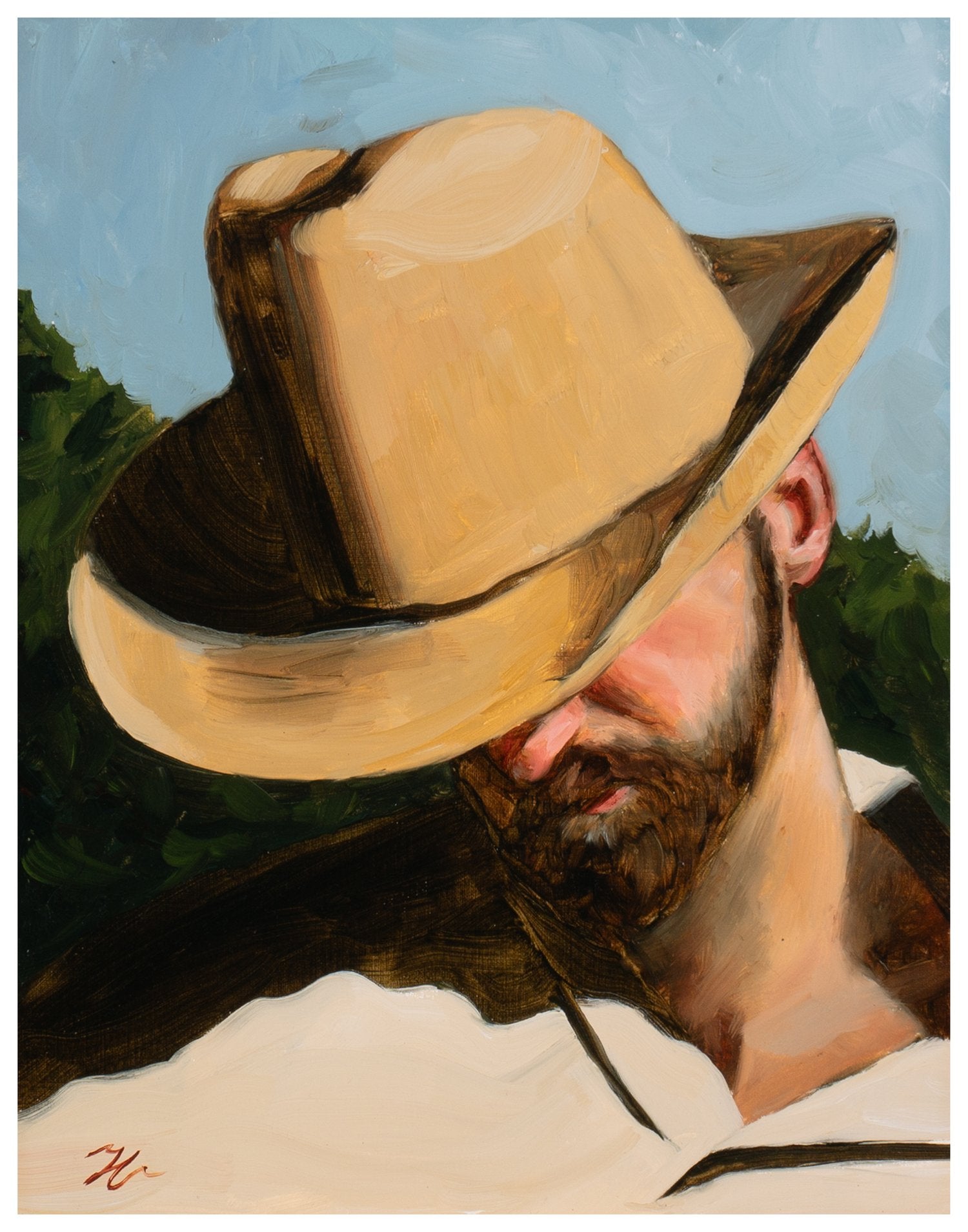 Cowboy in Shadow