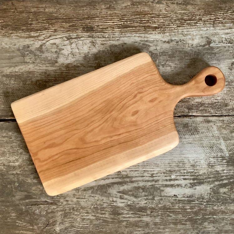 Handled Hardwood Serving Board