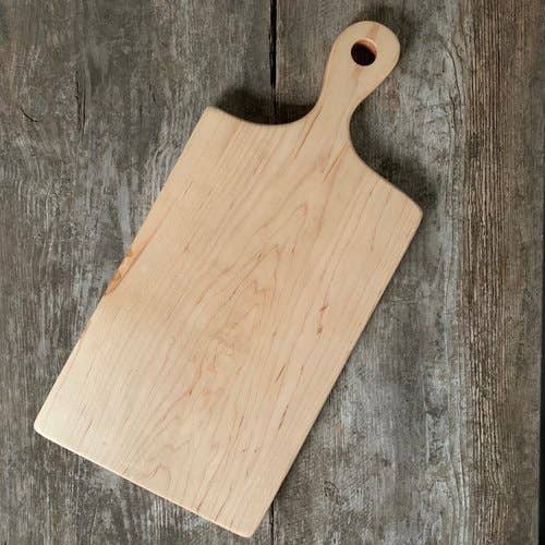Handled Hardwood Serving Board