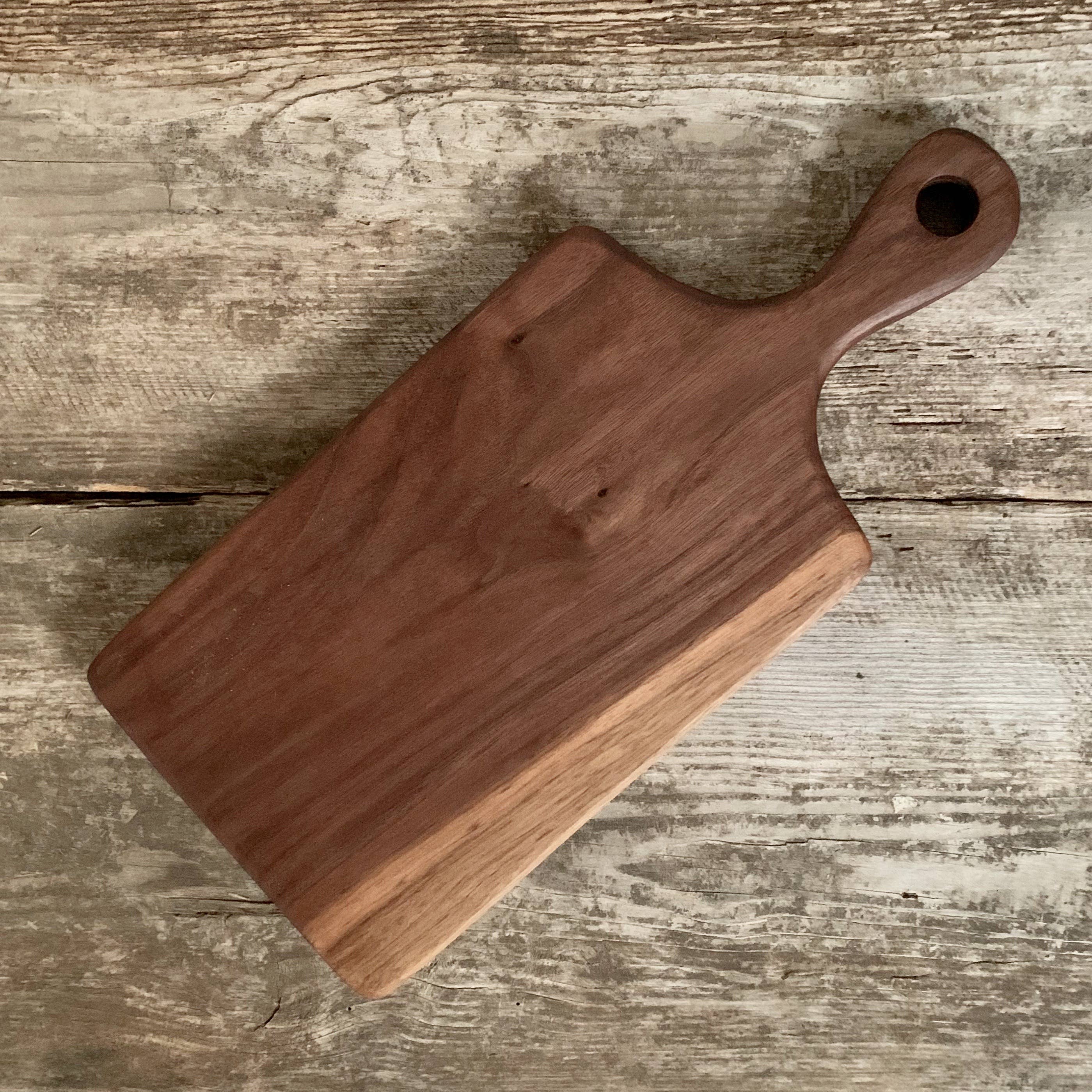 Handled Hardwood Serving Board