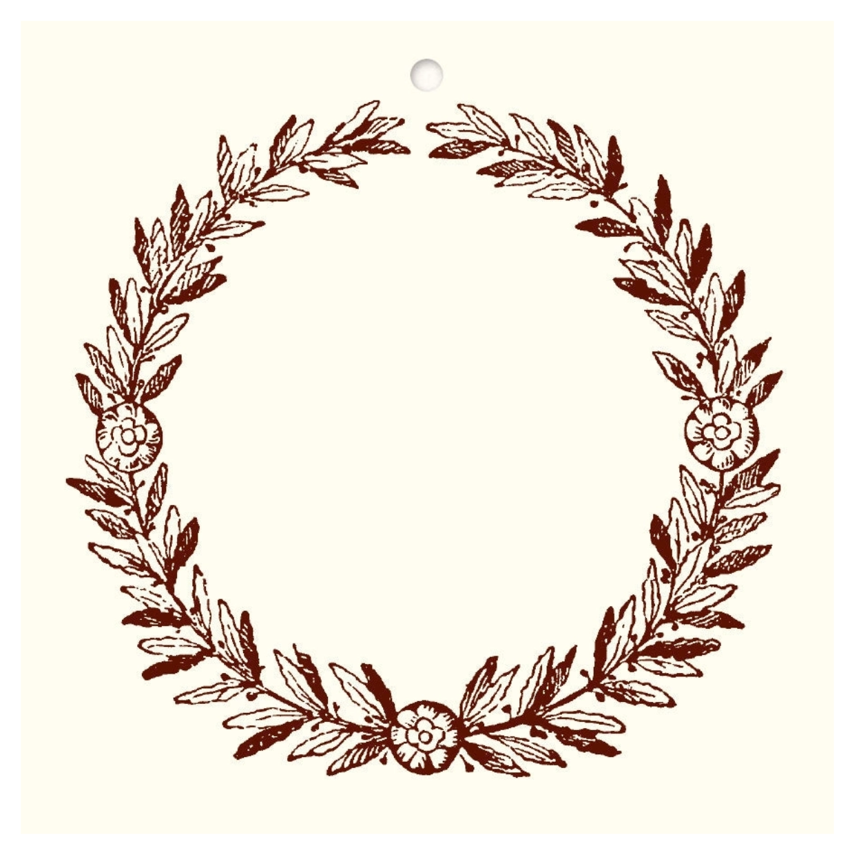 Alexa Wreath Gift Tag