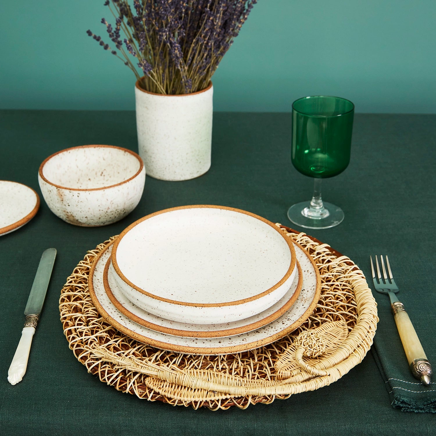 Woven Honeysuckle 13" Chargers