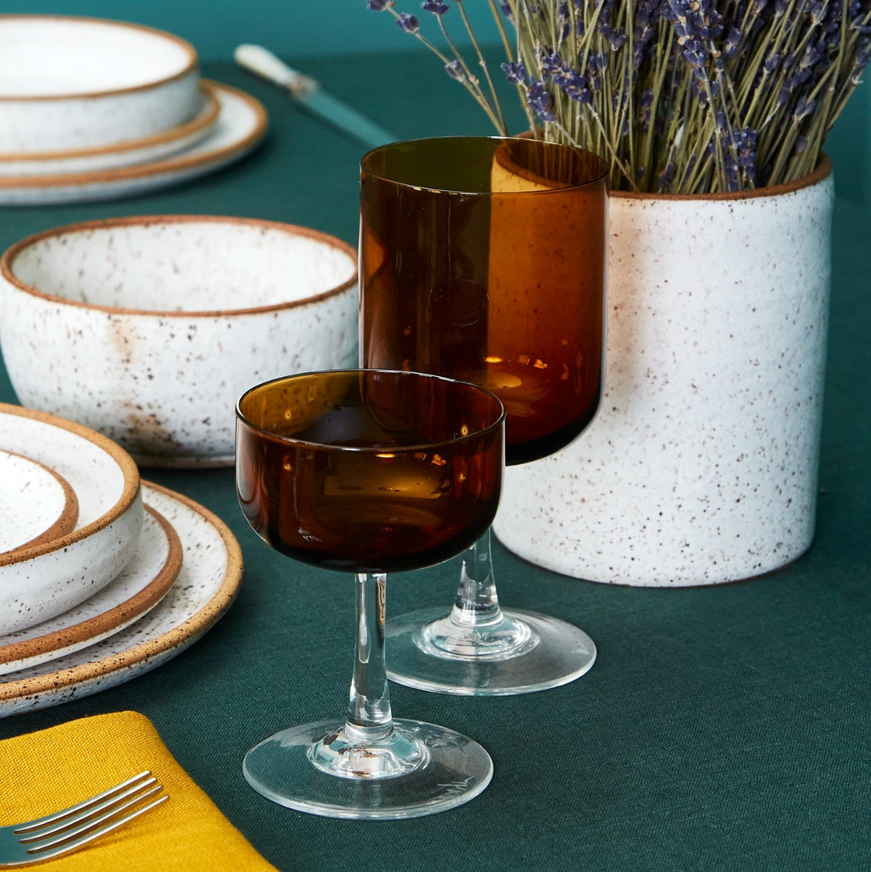 Coloured Stemware