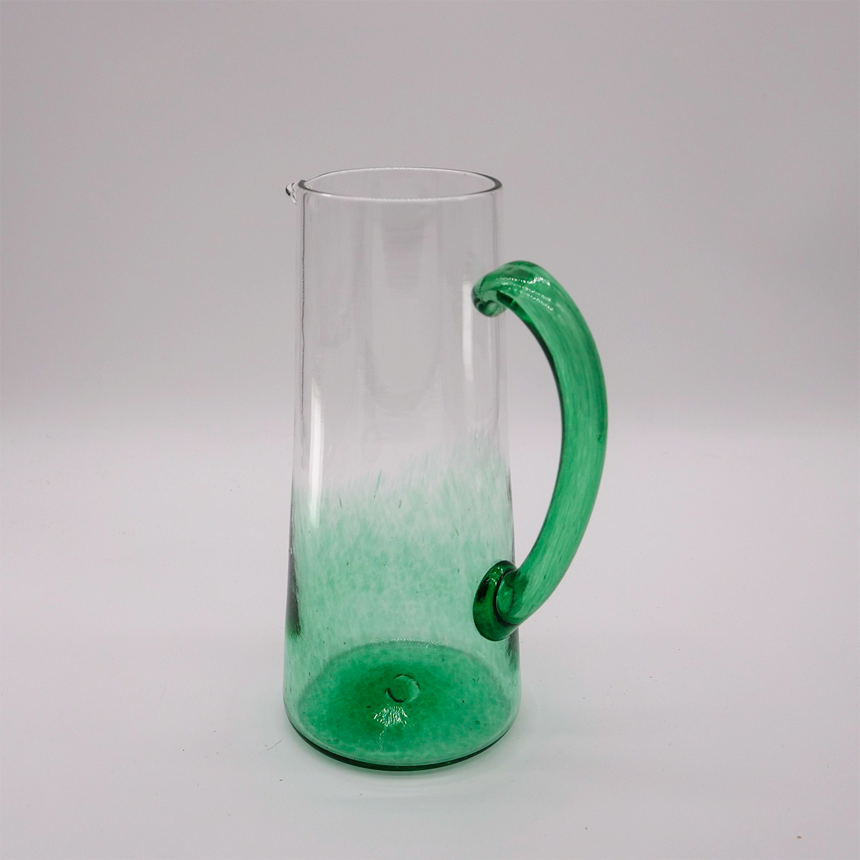 Handblown Glass Pitcher