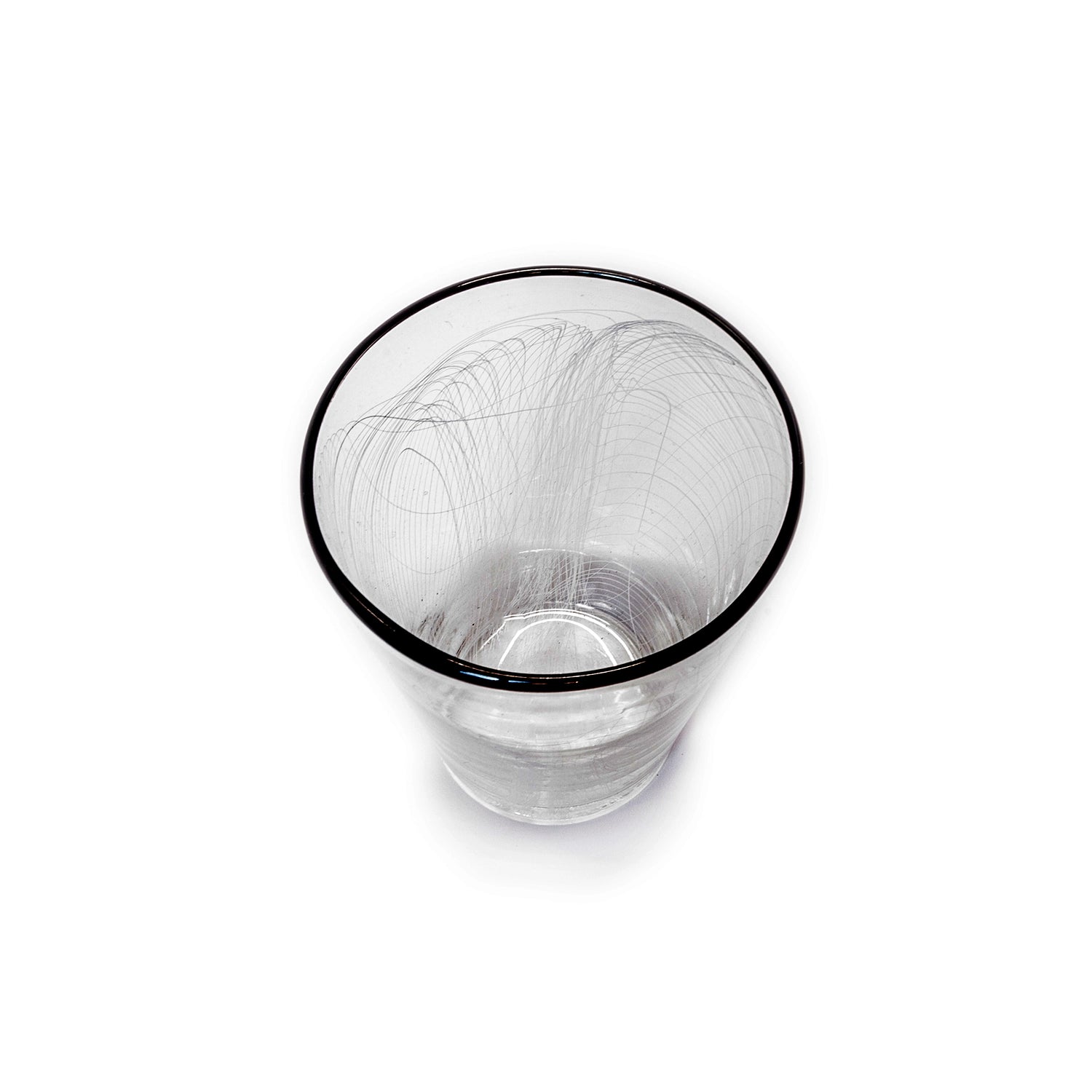 Handblown Lace Rocks Glasses