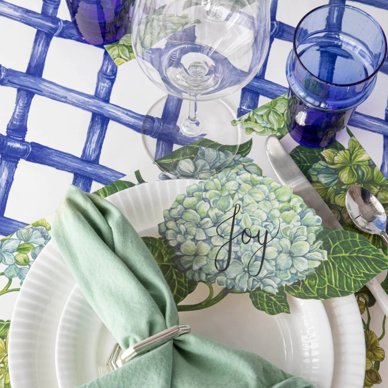 Hydrangea Table Topper