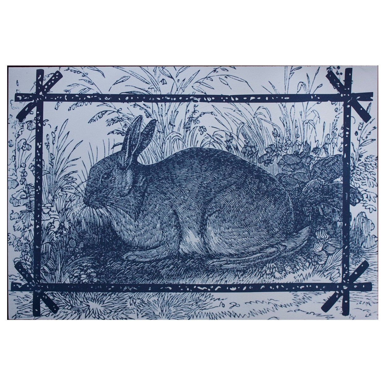 Bunny Blue Placemats