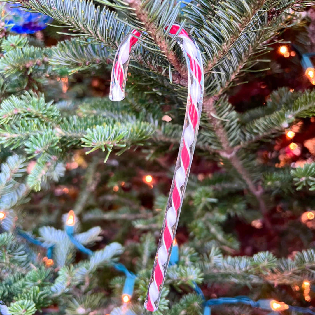 Glass Candy Canes