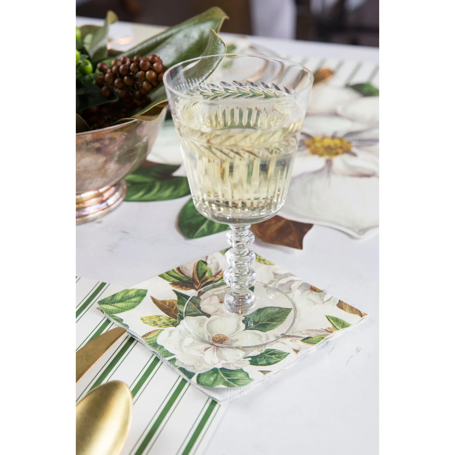 Magnolia Cocktail Napkins