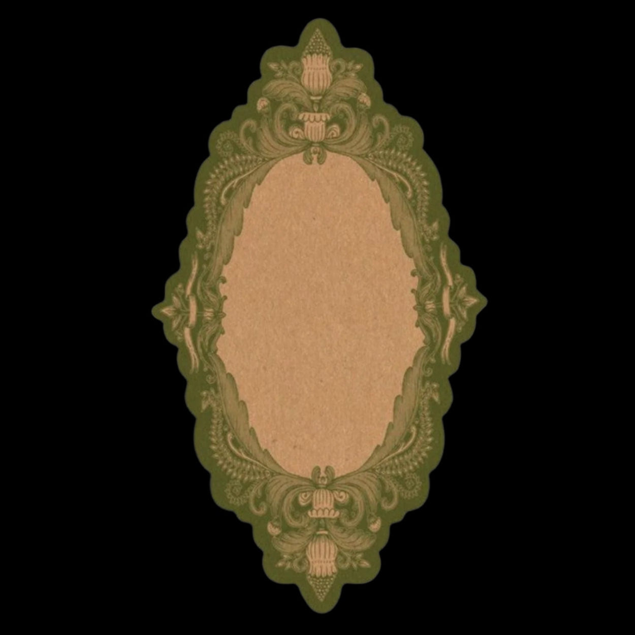 Fable Toile Table Accent - Moss