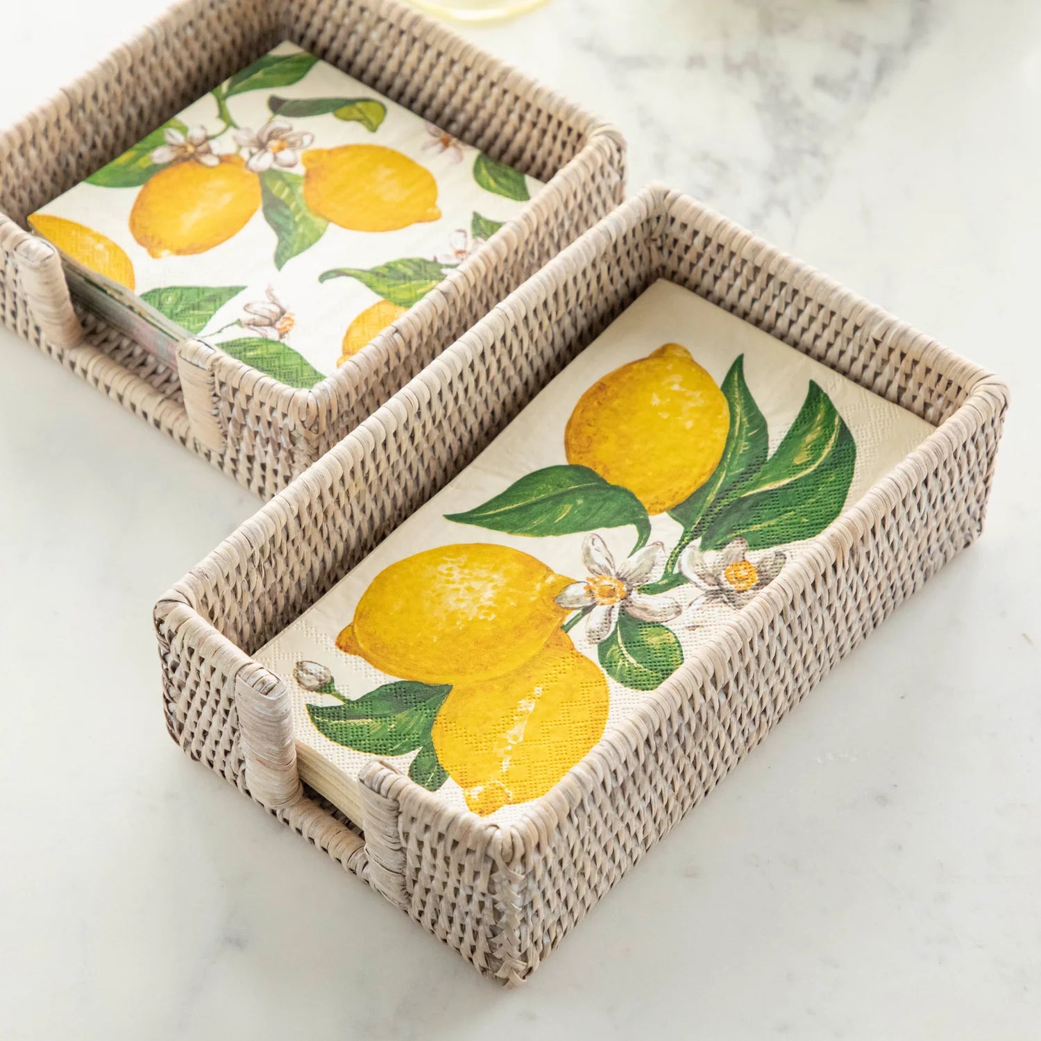 Lemon Guest Napkins