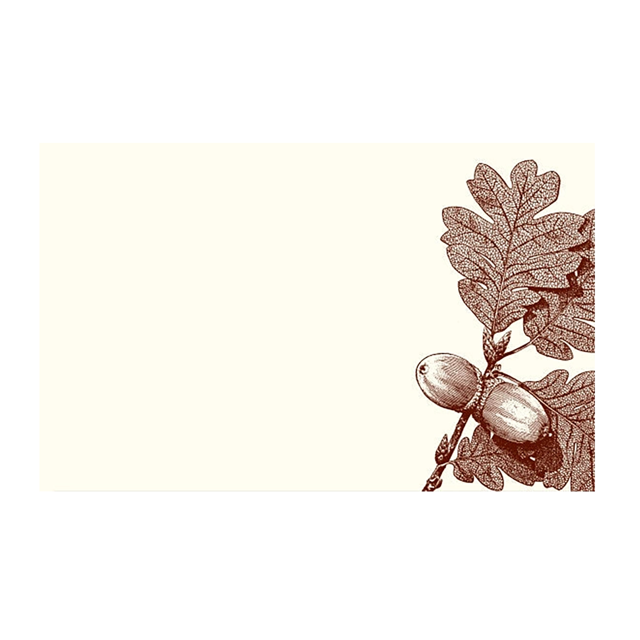 Acorn Place Card