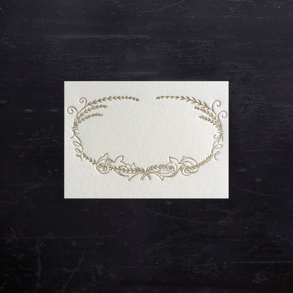 Gold Petite Cards