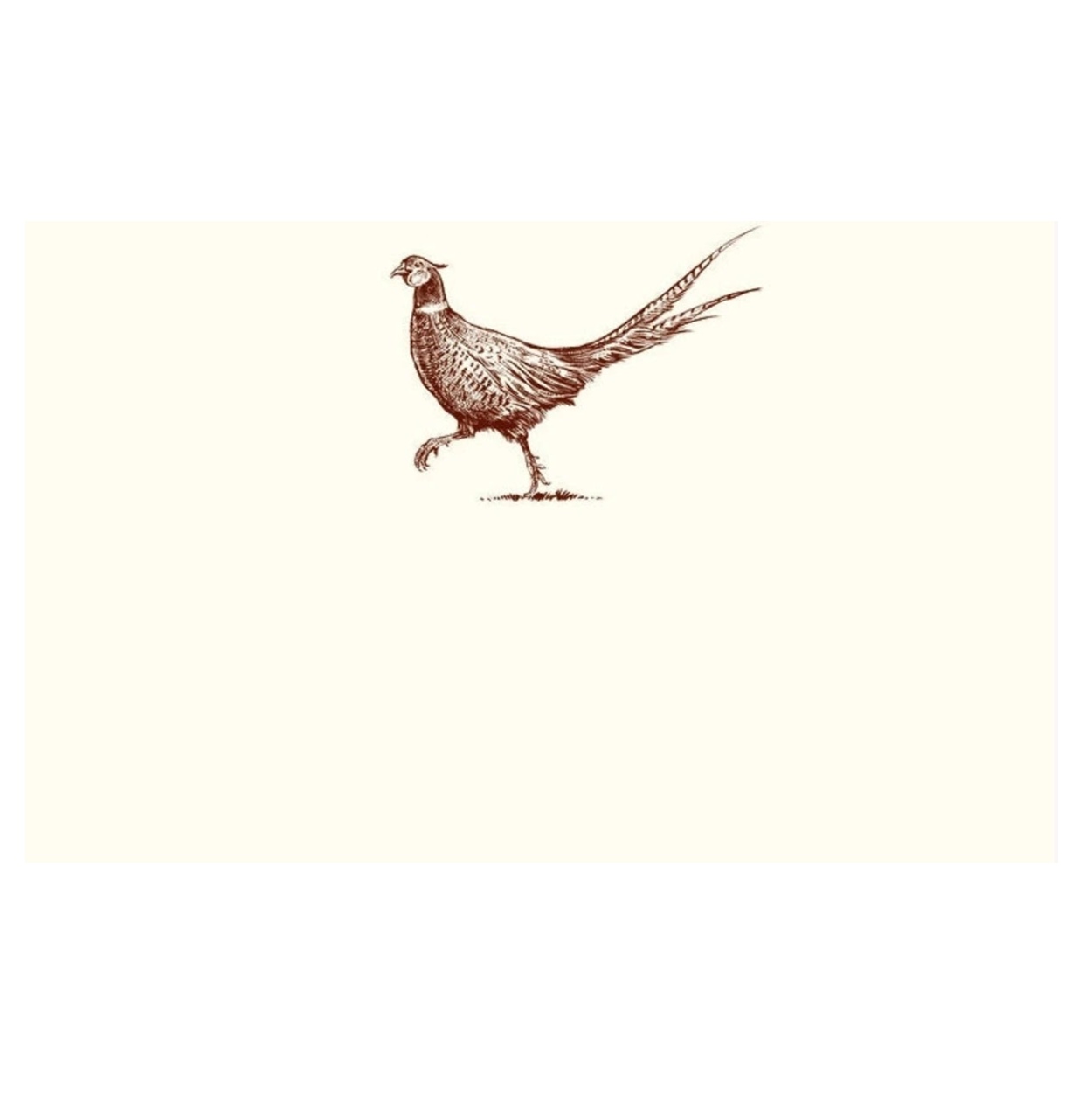 Pheasant Place Cards
