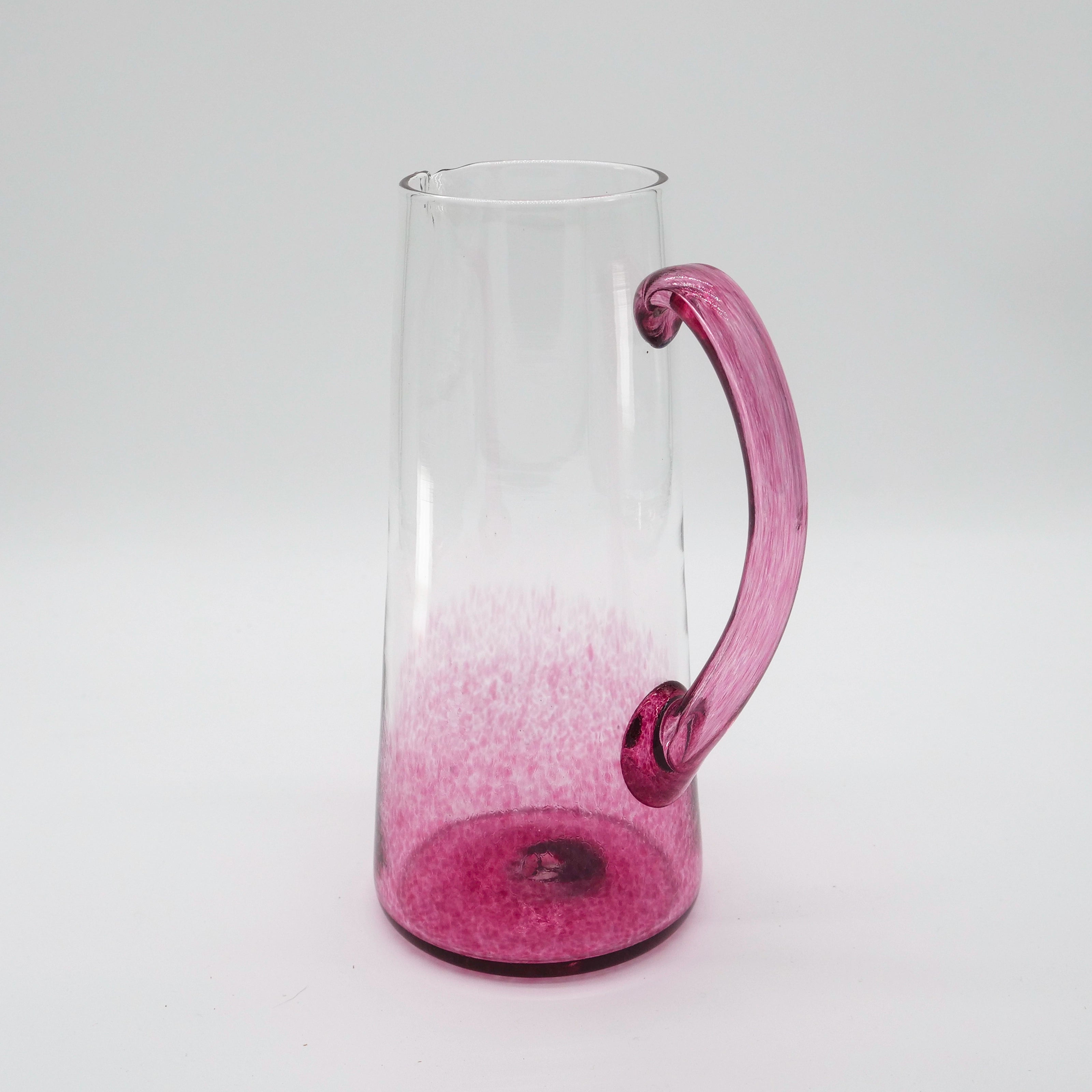 Handblown Glass Pitcher