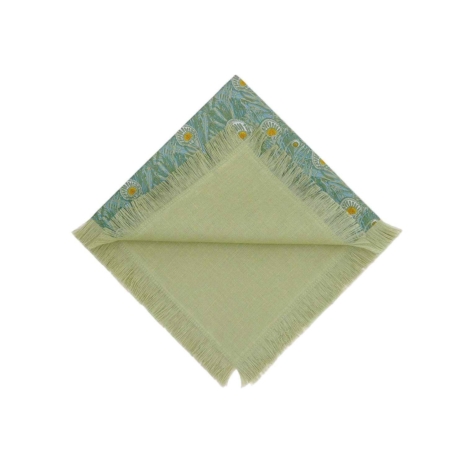 Queen Hera Fringed Dinner Napkin