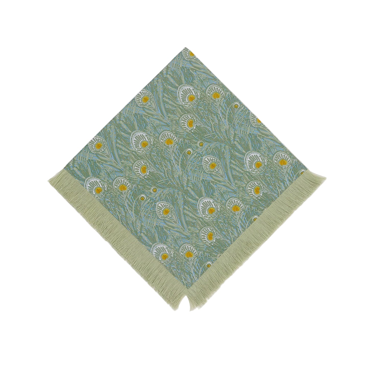 Queen Hera Fringed Dinner Napkin