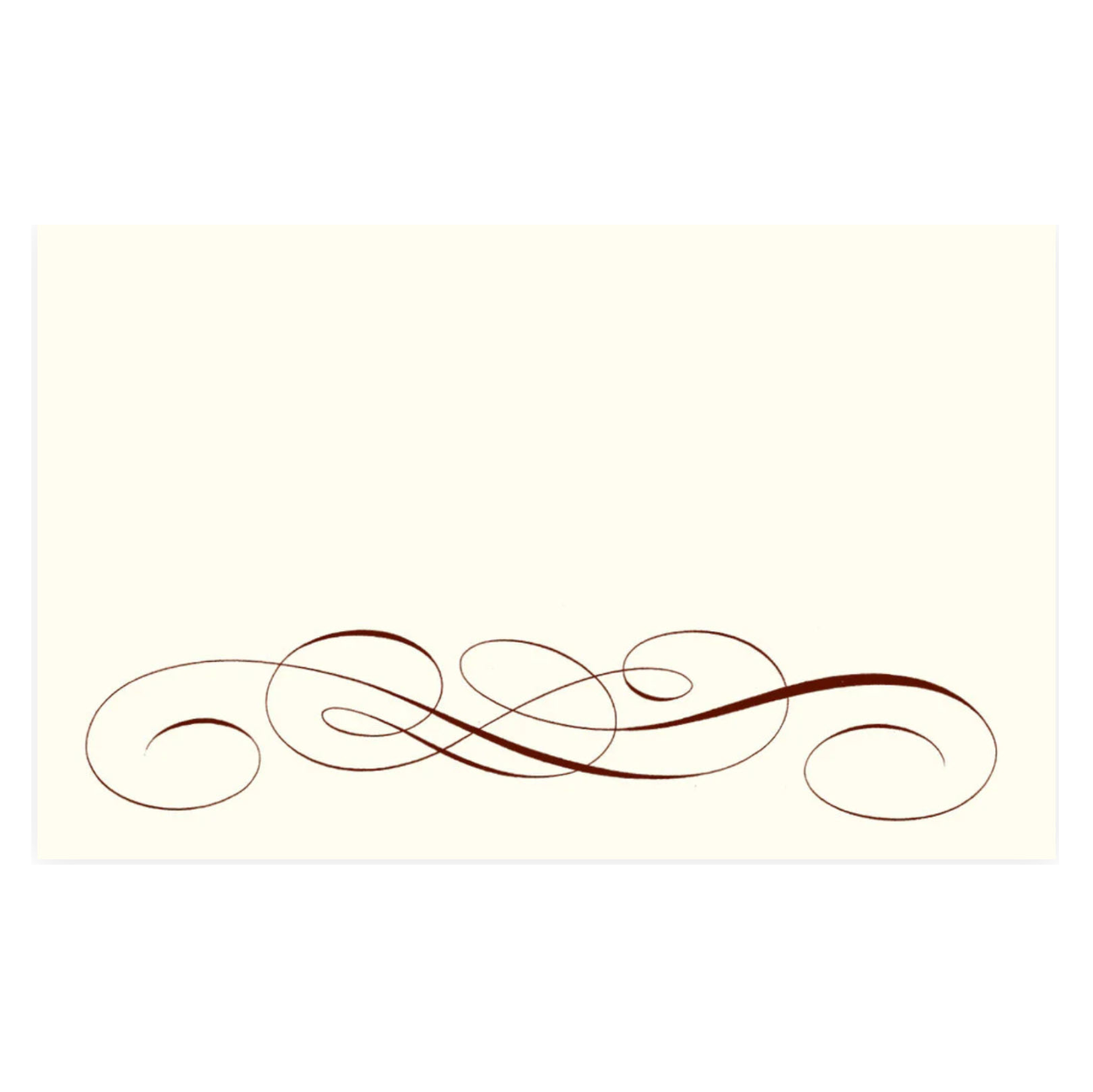Baroque Scroll Place Cards