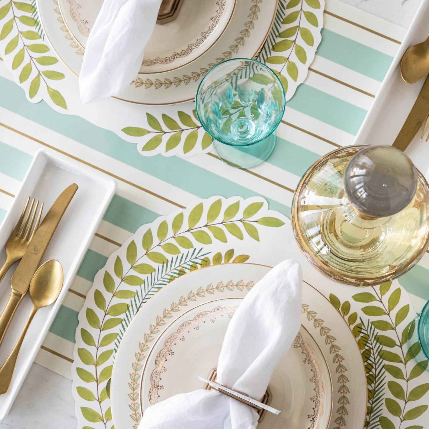 Seafom Gold Awning Stripe Runner 3