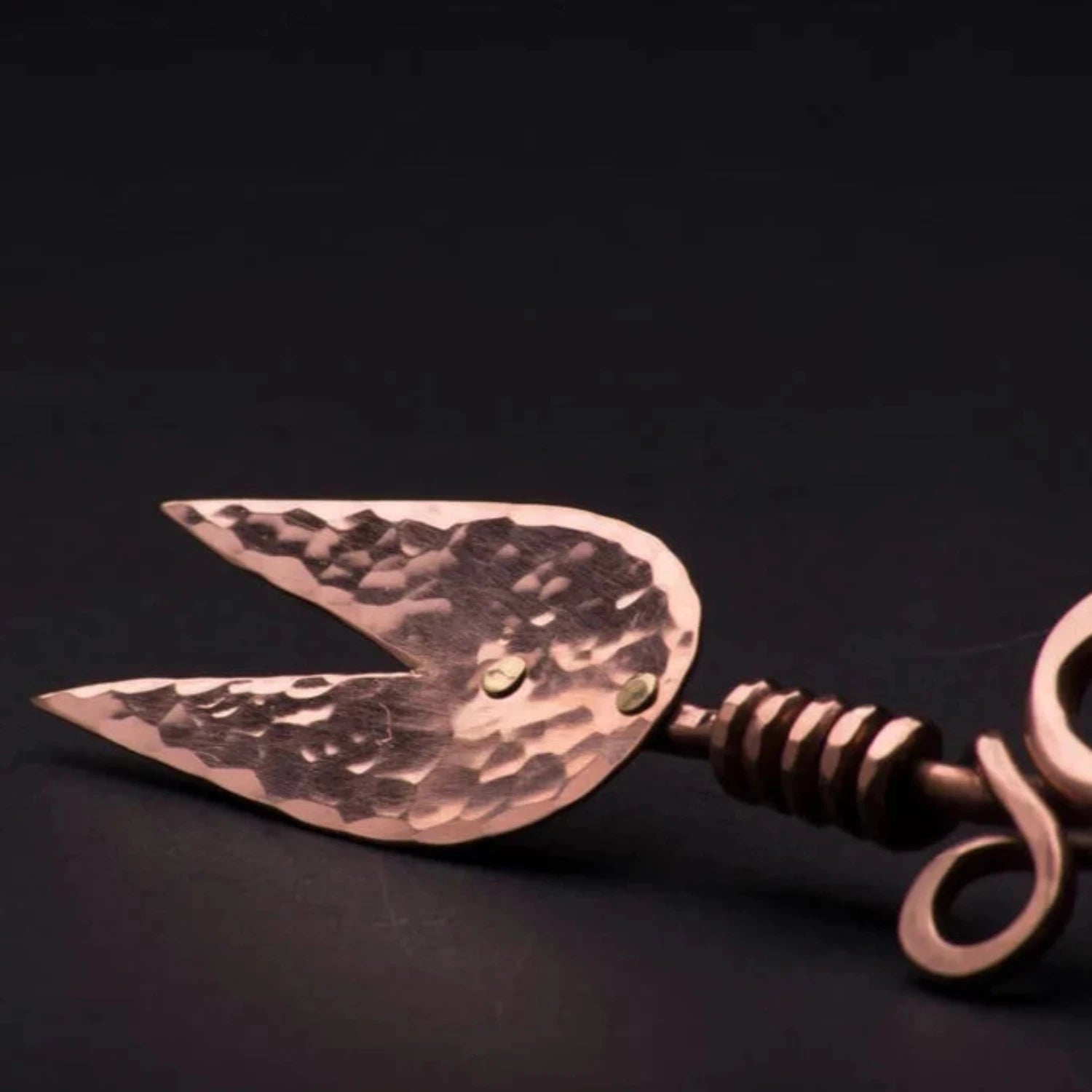 Copper Small Meat Fork`