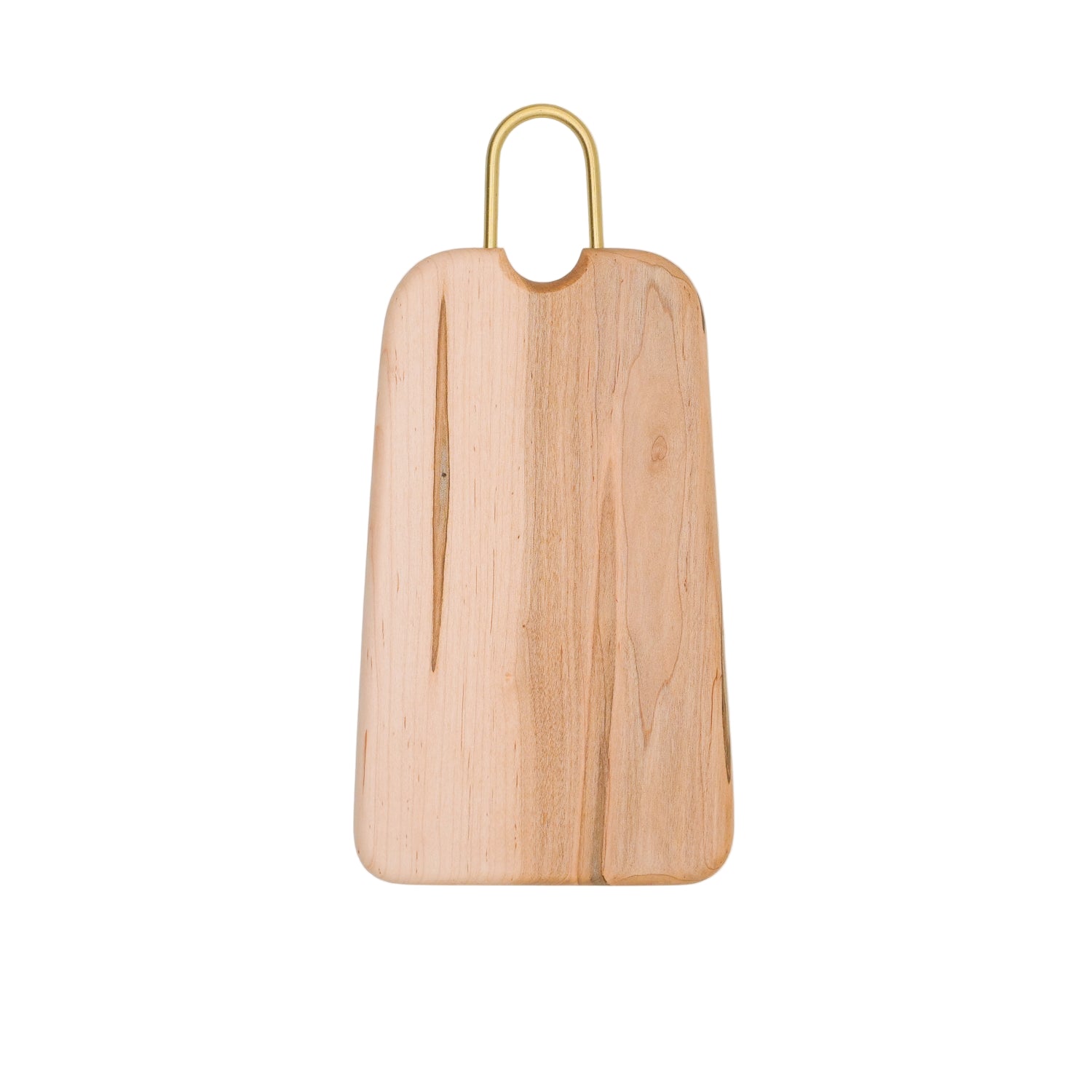 Spalted Maple Brass Handled Cutting Board