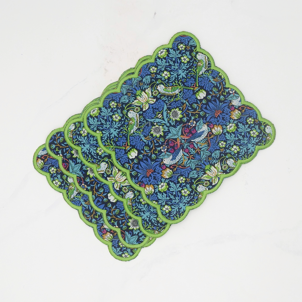 Liberty Strawberry Thief Cocktail Napkins, Set of Four