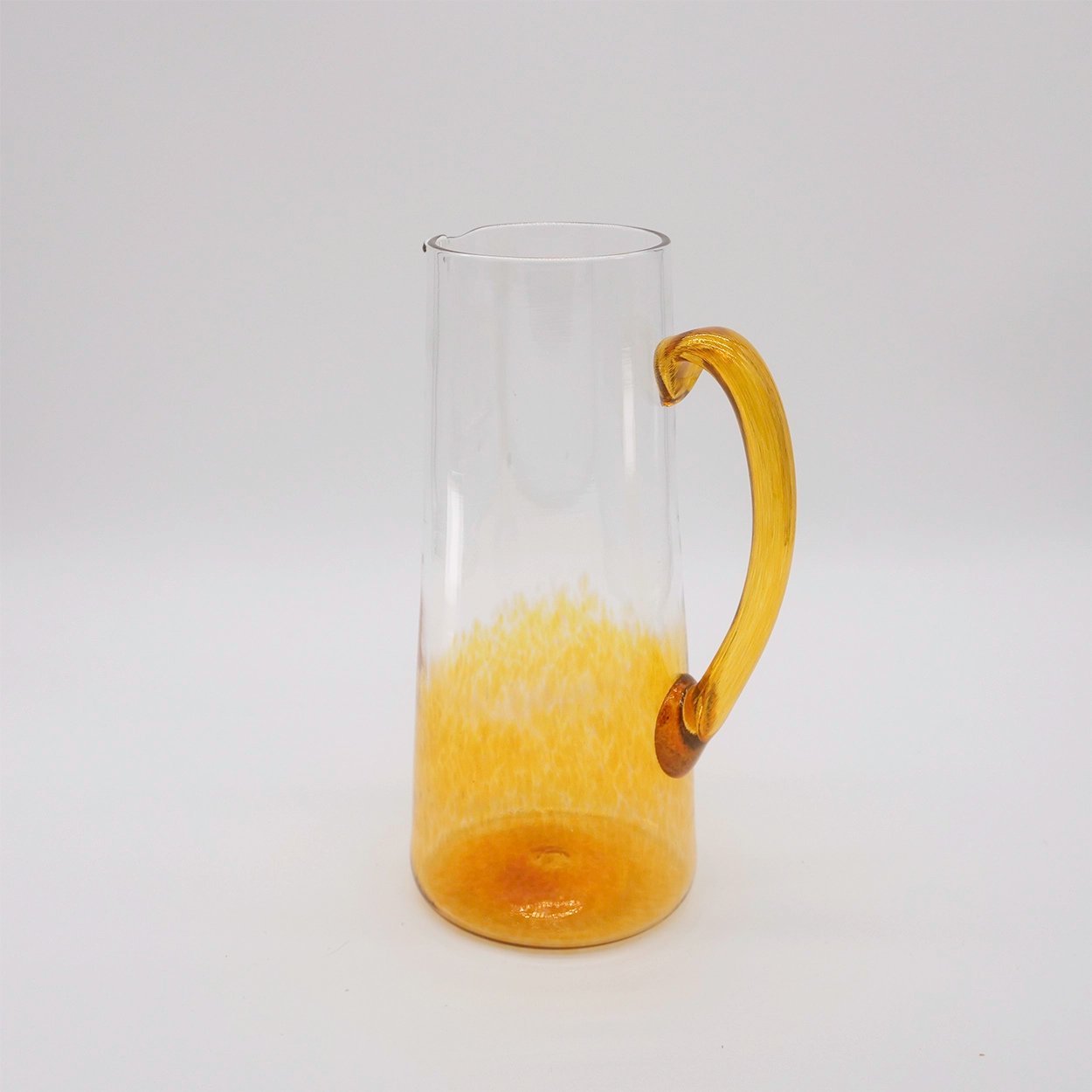 Handblown Glass Pitcher