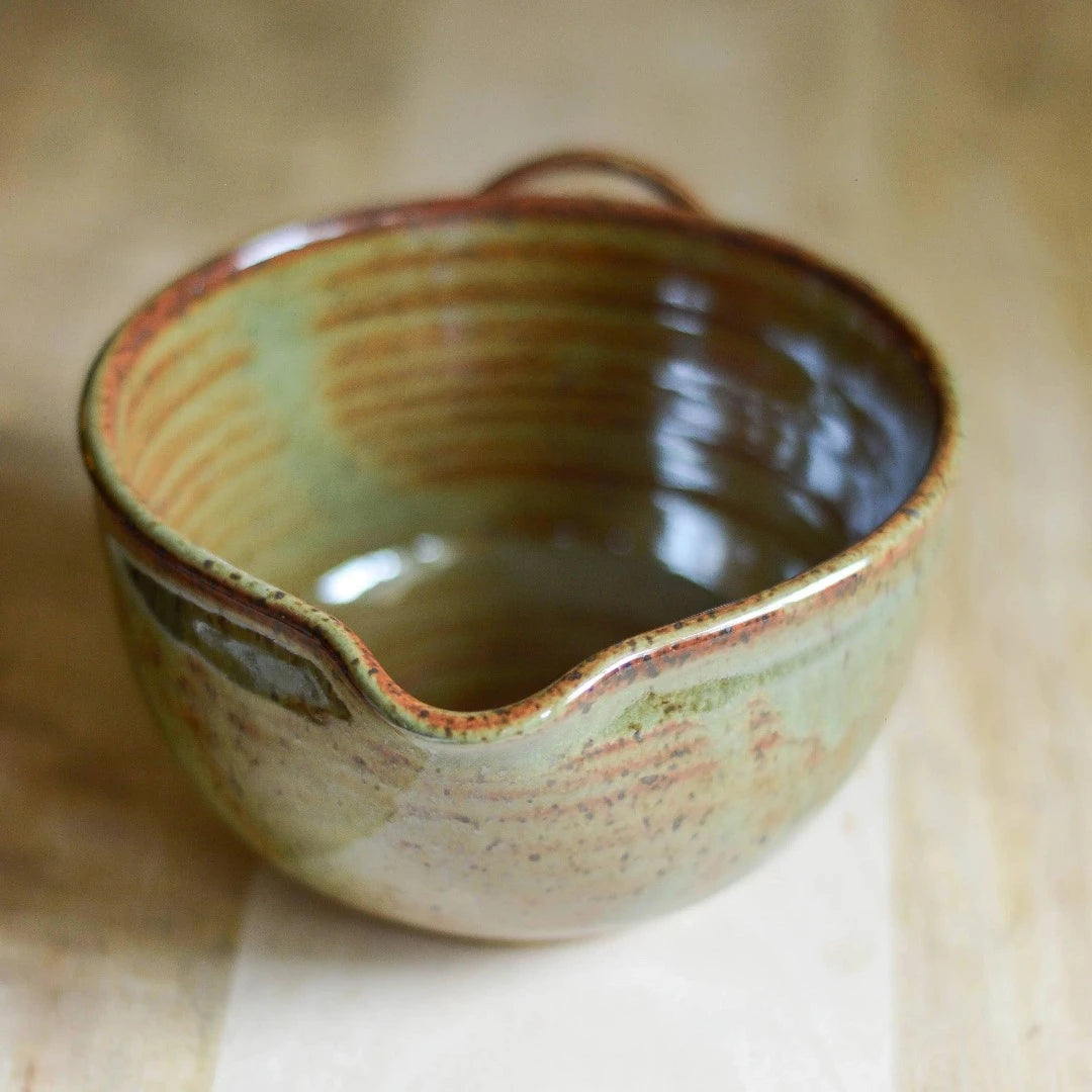 All-Purpose Mixing Bowl - Shino Green - Southern Crafted
