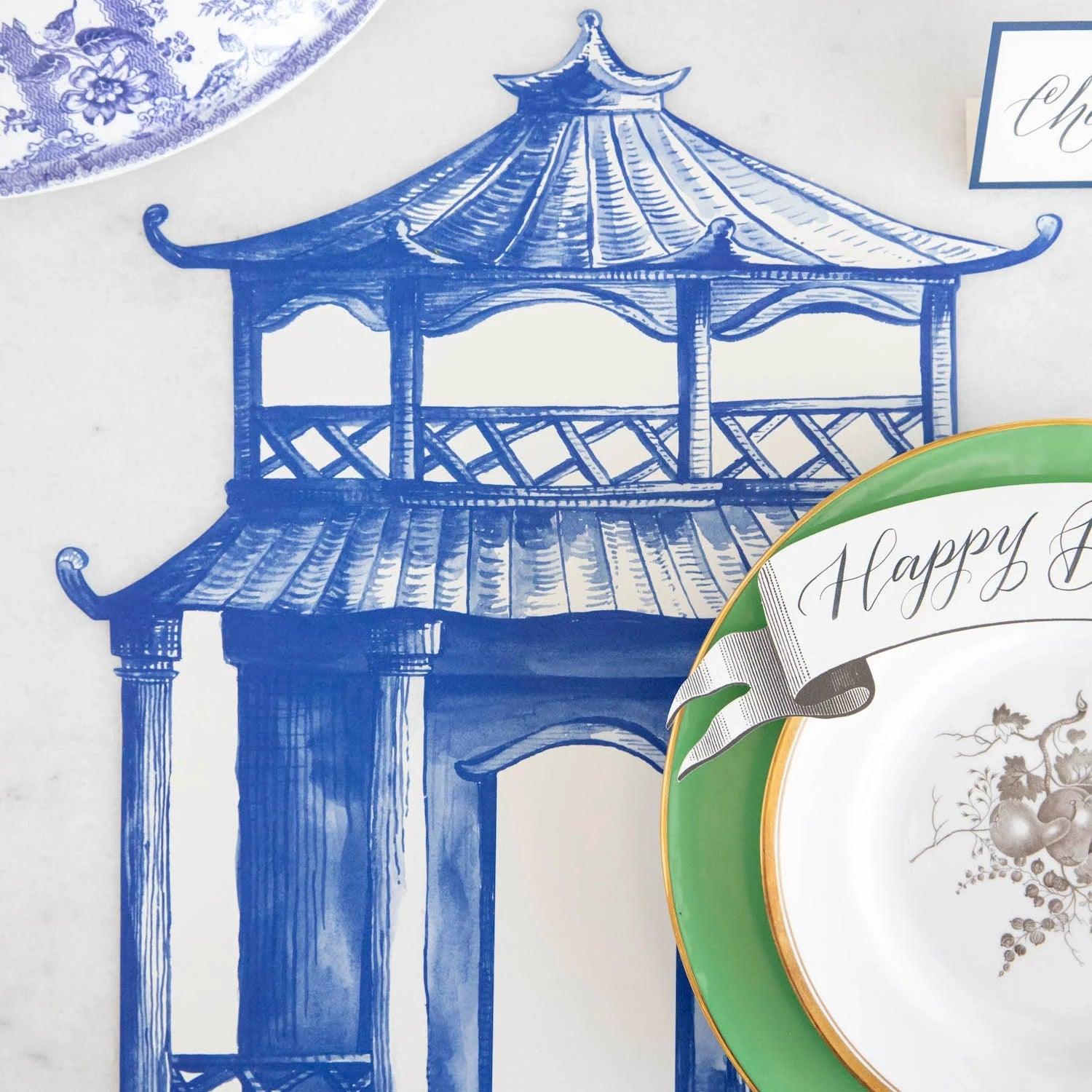 Die Cut Pagoda Placemats 12 sheets - Southern Crafted