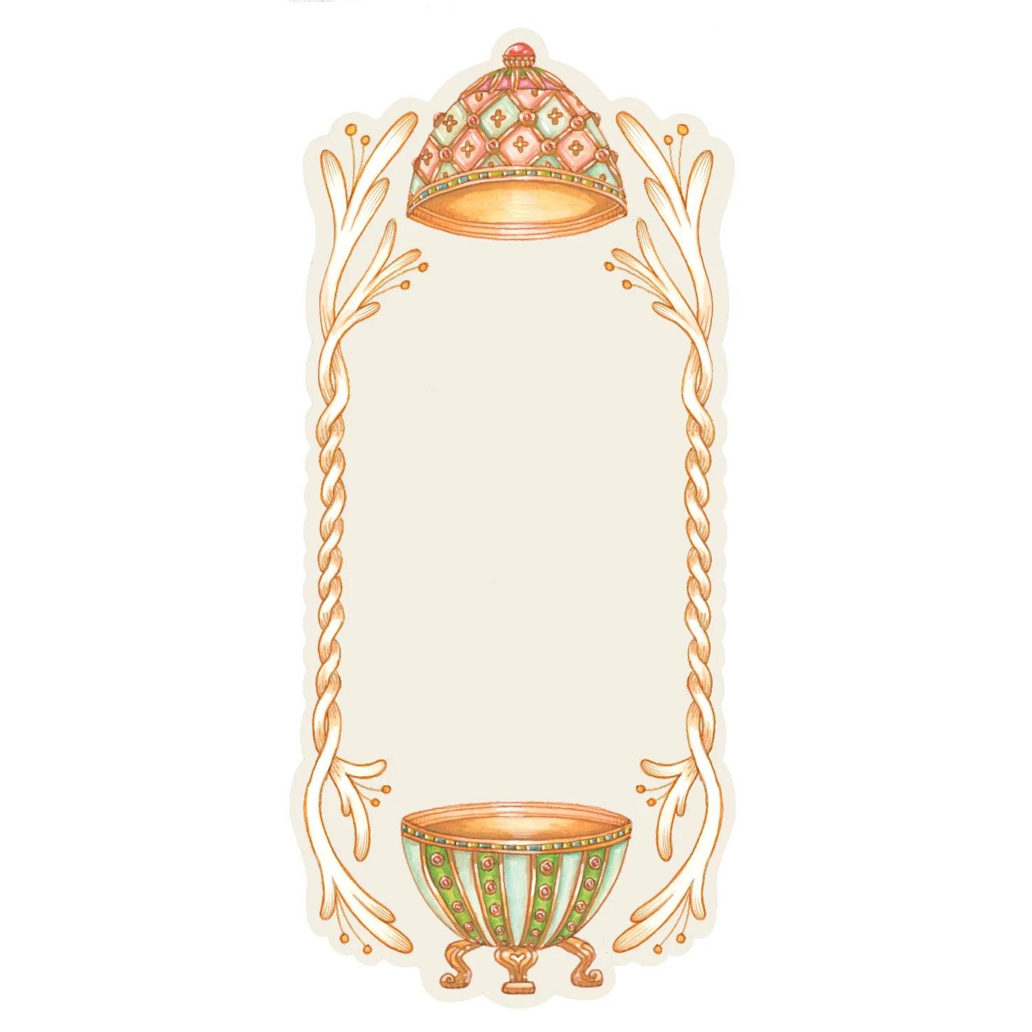 Exquisite Egg Table Card Pack of 12 - Southern Crafted