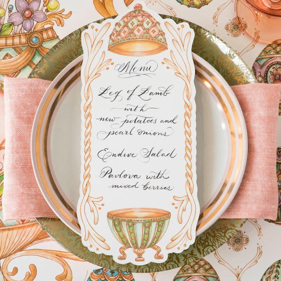 Exquisite Egg Table Card Pack of 12 - Southern Crafted