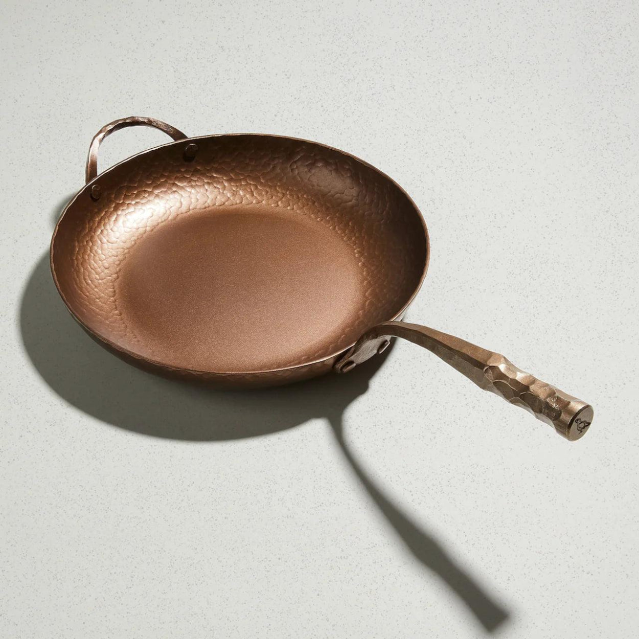 Farmhouse Carbon Steel Deep 12" Skillet - Southern Crafted