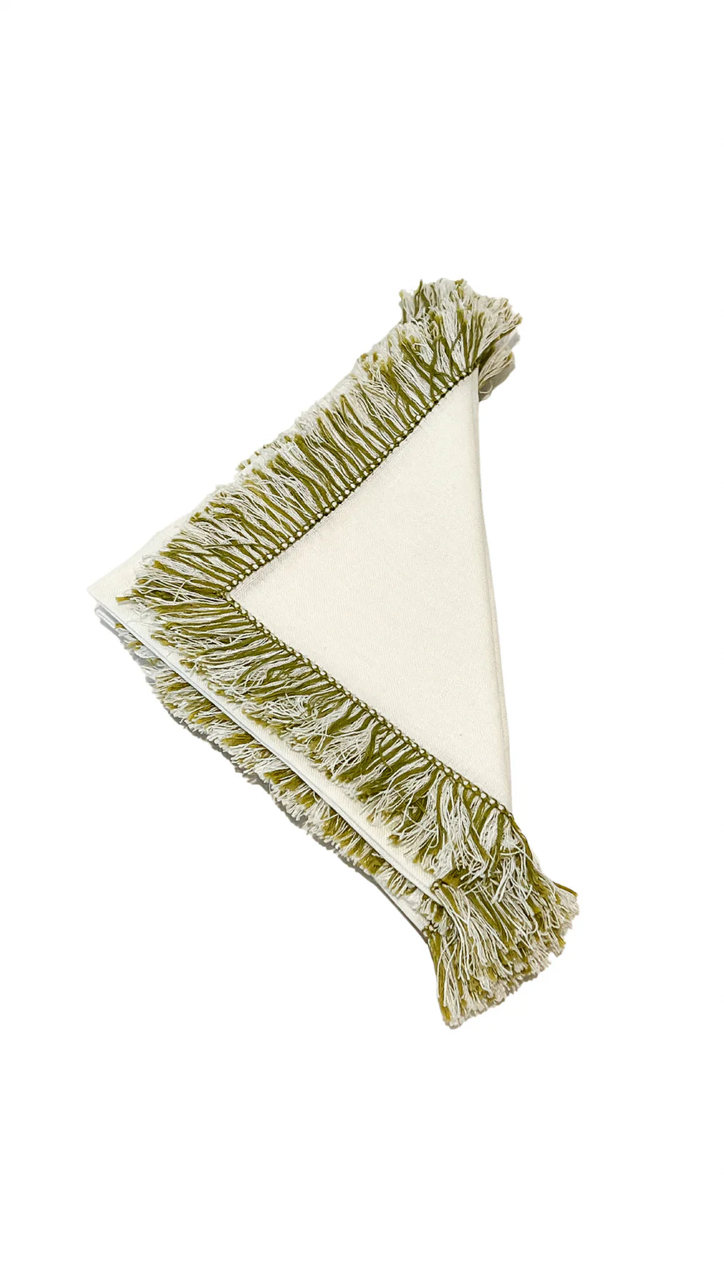 Hand Knotted Fringe Dinner Napkins