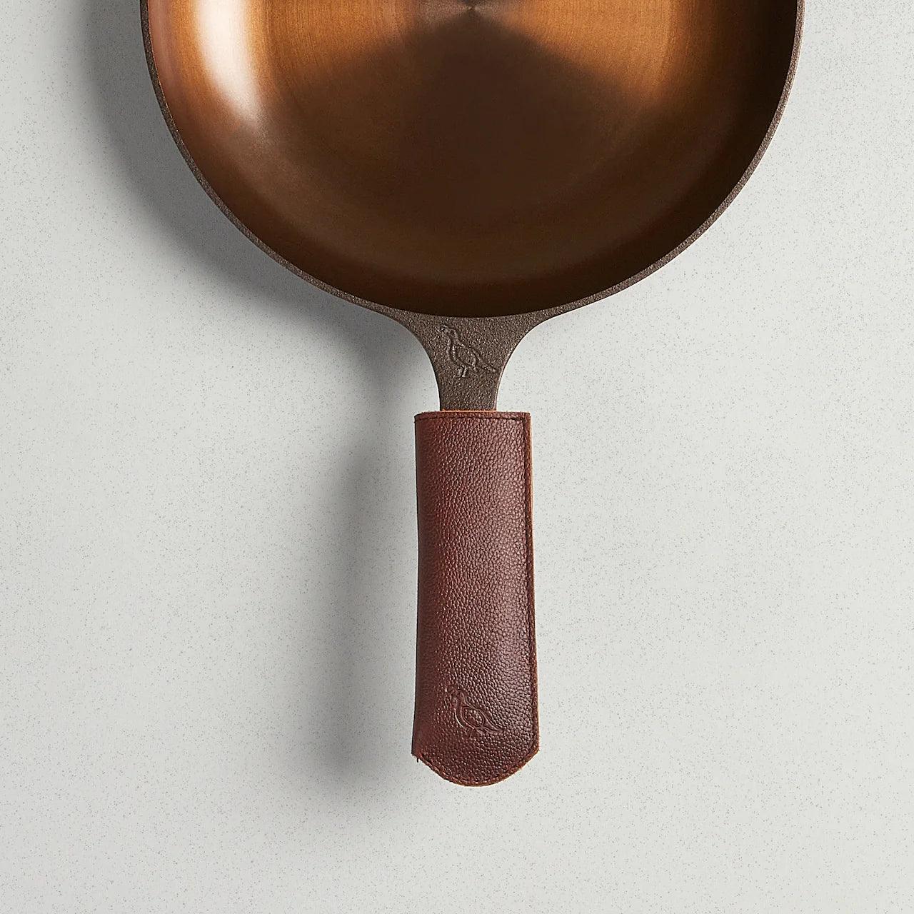 Leather Skillet Sleeve - Southern Crafted