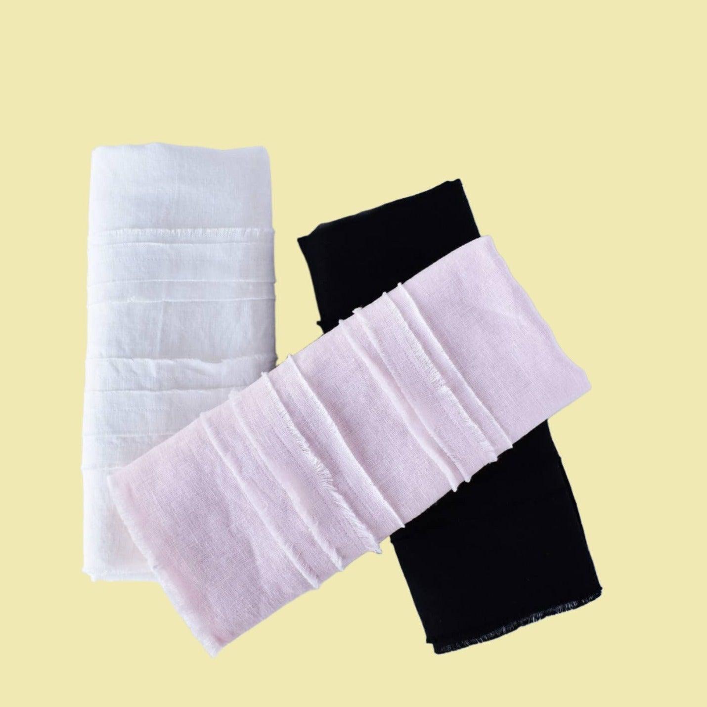 Celina Mancurti Table Runners 3 Colors Overhead Shot