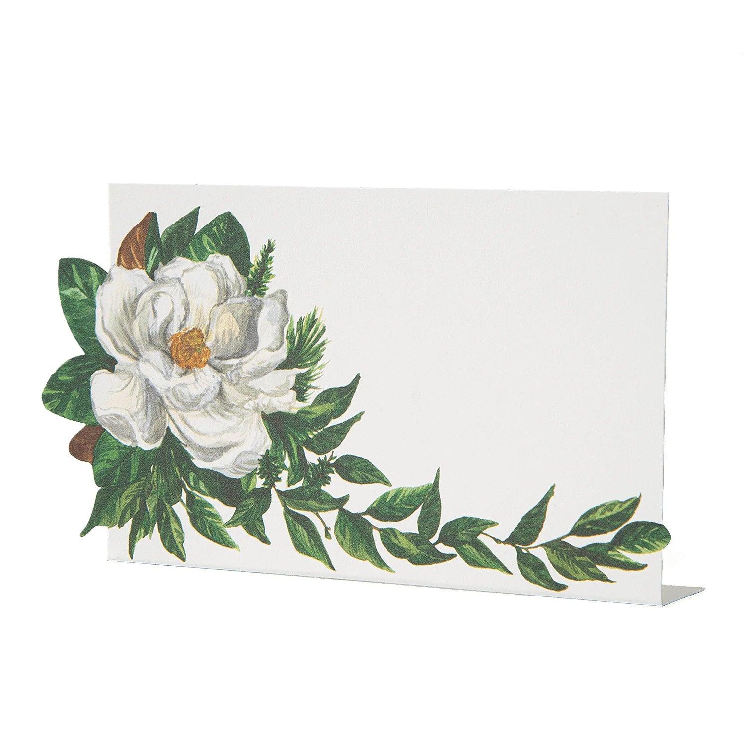 Magnolia Place Card Pack of 12 - Southern Crafted