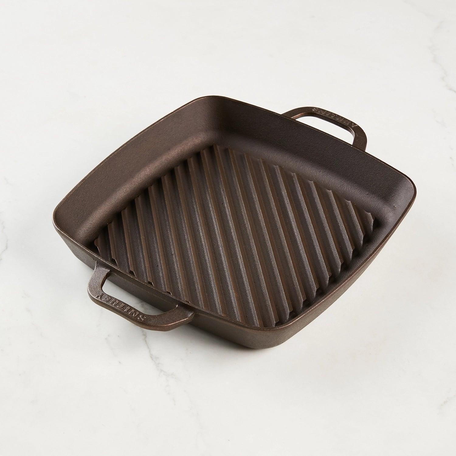 No. 12 Cast Iron Grill Pan - Southern Crafted
