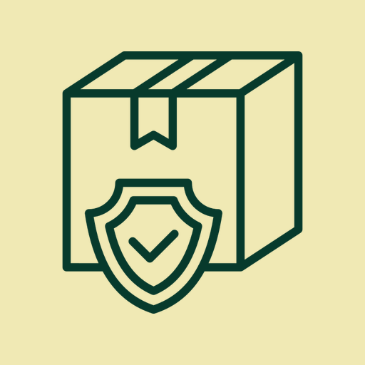 Package protection — hand-packed and insured in transit