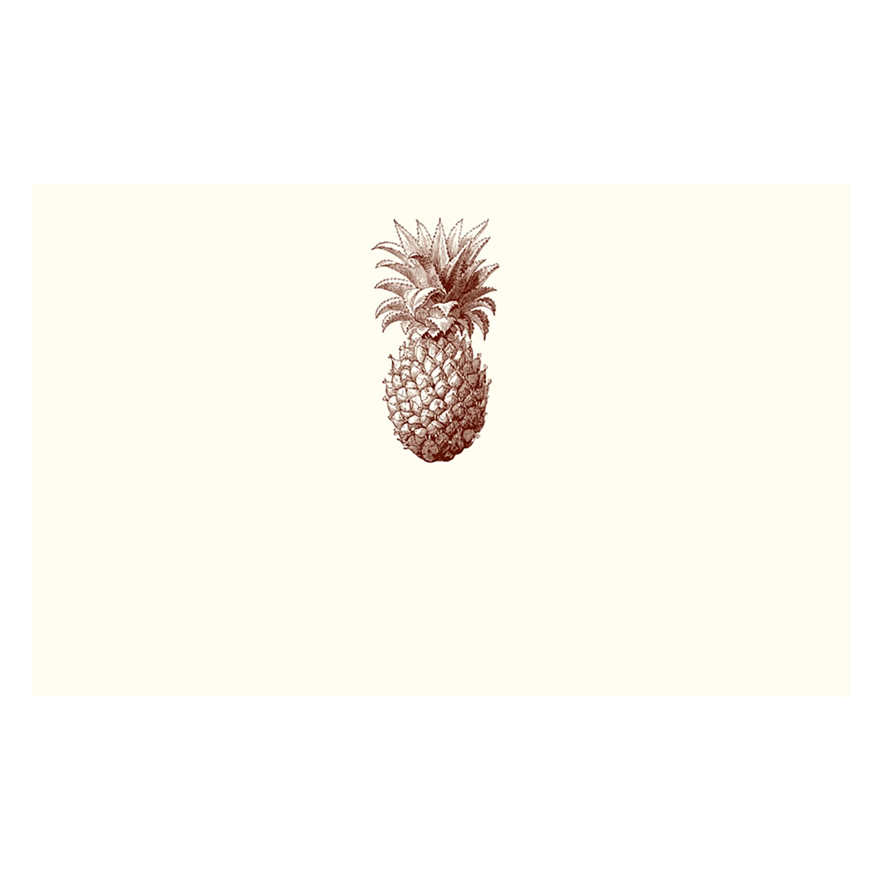 Pineapple Place Card