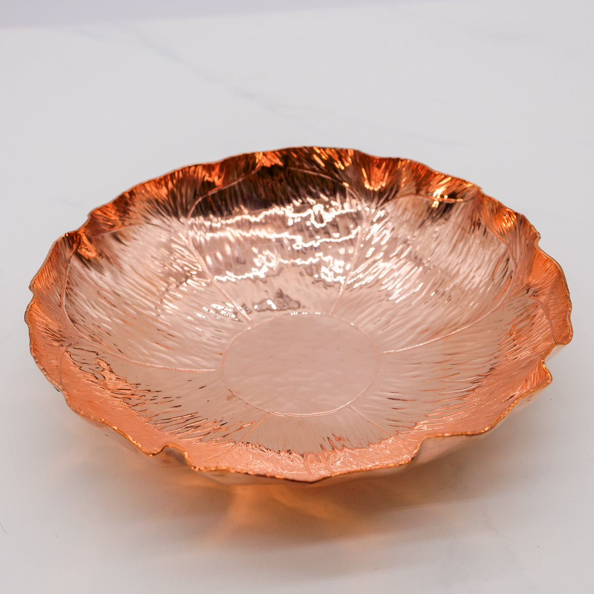 Copper Pear Blossom Bowl