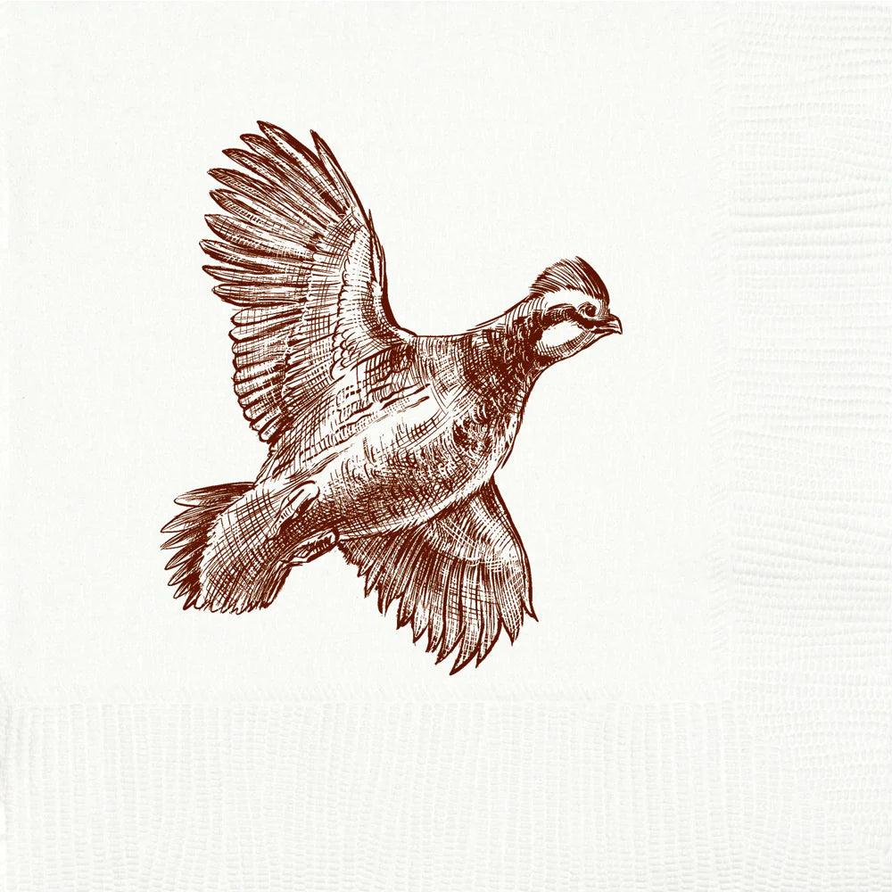 Quail Napkins - Southern Crafted