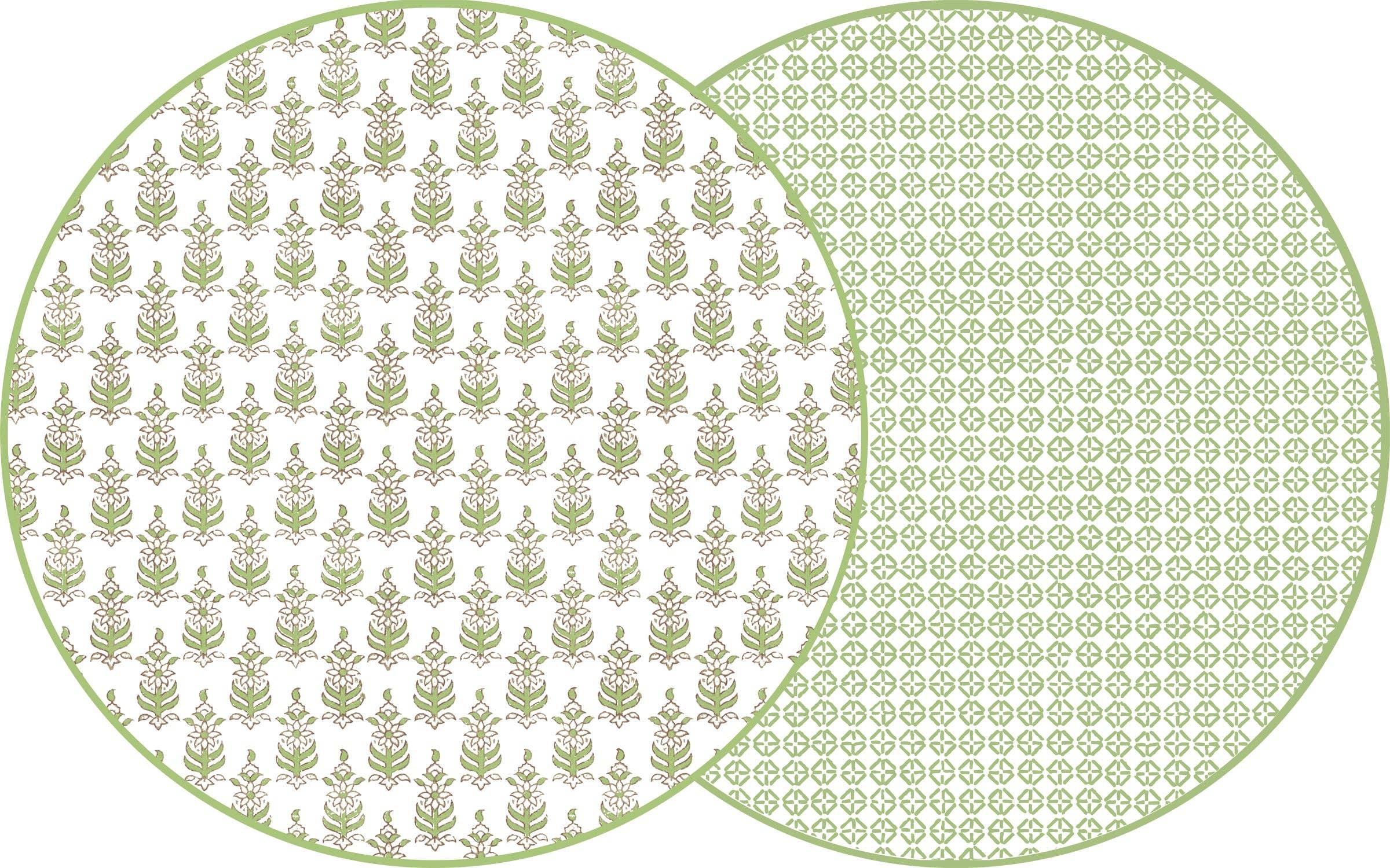Round Raj Placemat - Southern Crafted