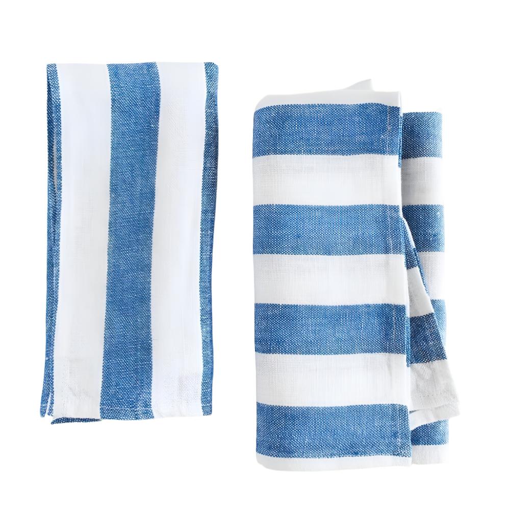Celina Mancurti Striped Linen Napkins