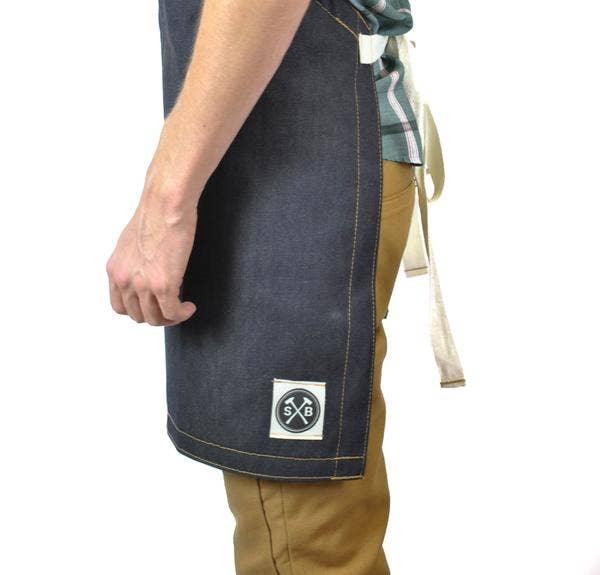 The Jack Selvedge Denim Apron (Indigo) - Southern Crafted