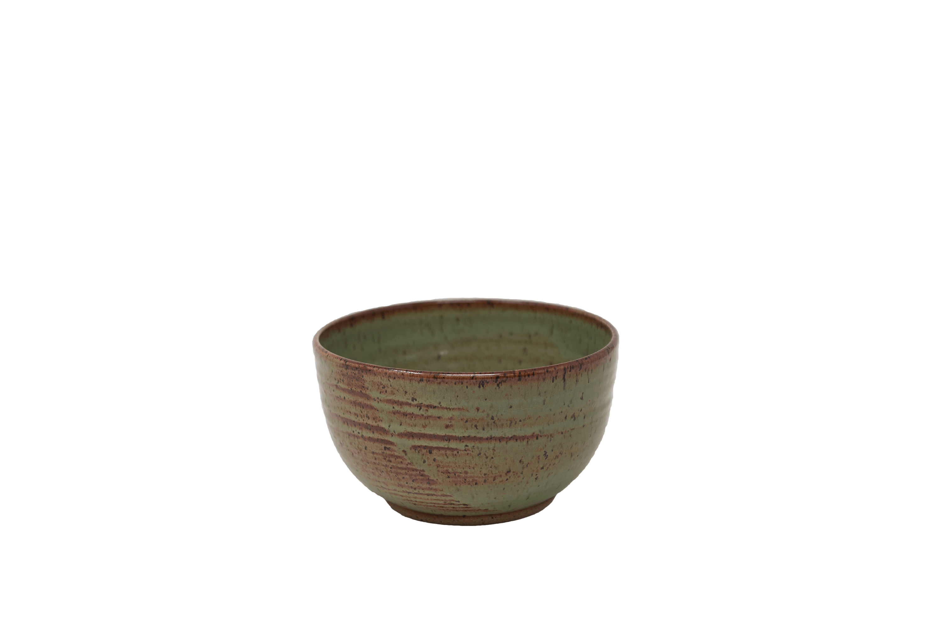 Gathering Bowl - Green Shino - Southern Crafted
