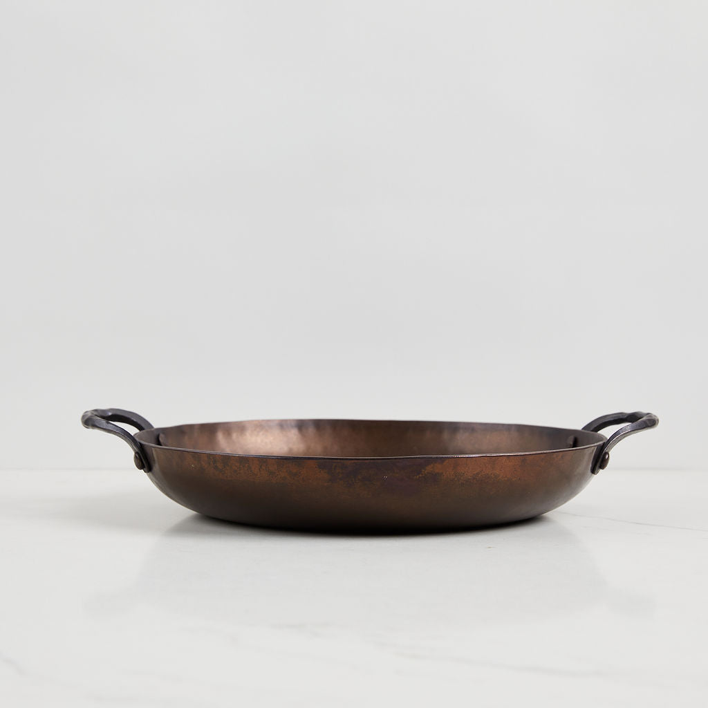 Round Carbon Steel Roaster