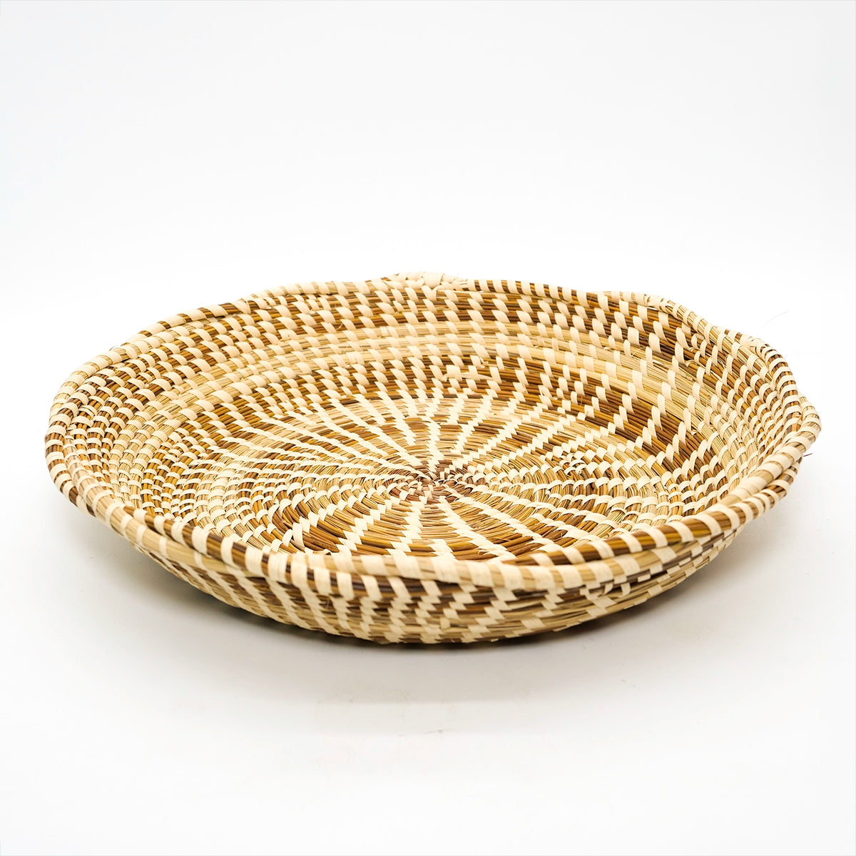 14 inch Small Fanner Sweetgrass Basket