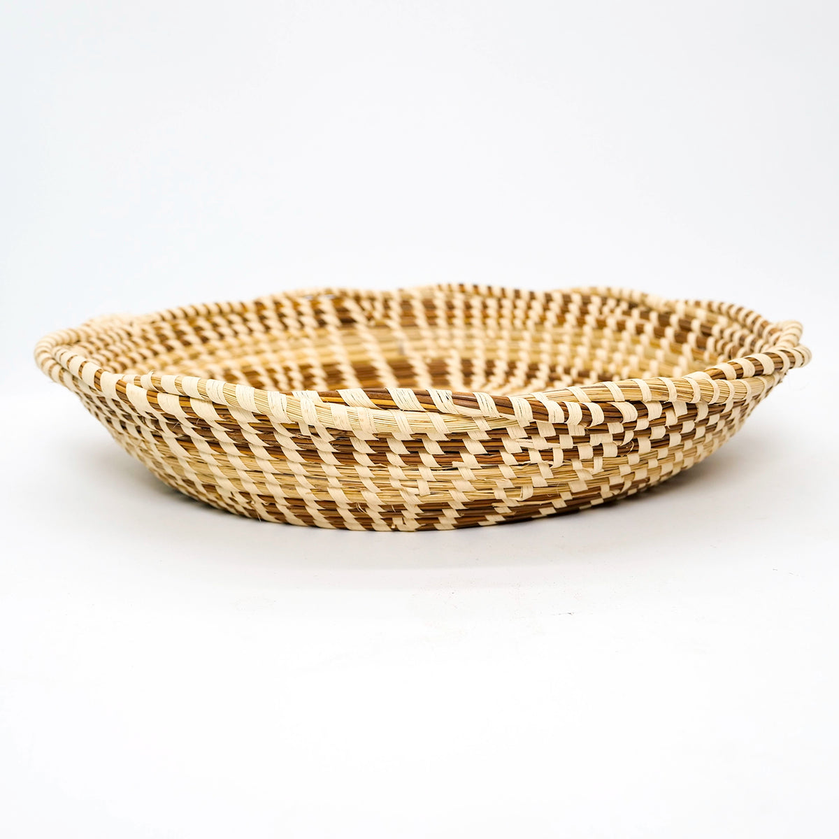14 inch Small Fanner Sweetgrass Basket
