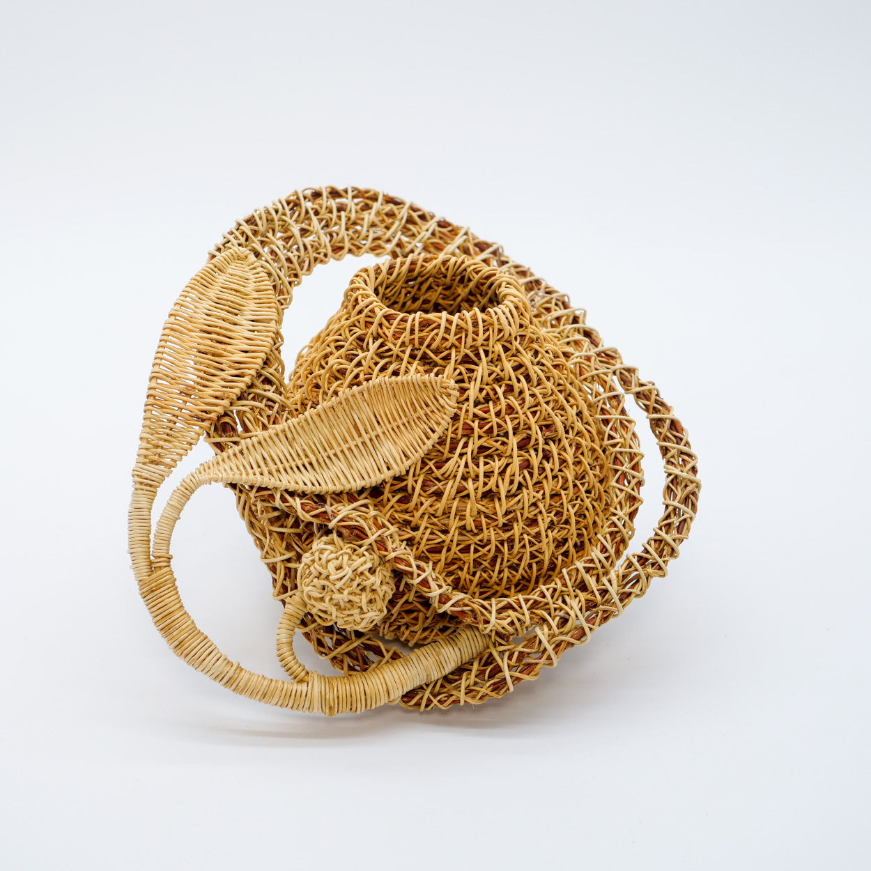 Woven Honeysuckle Sculptural Vase
